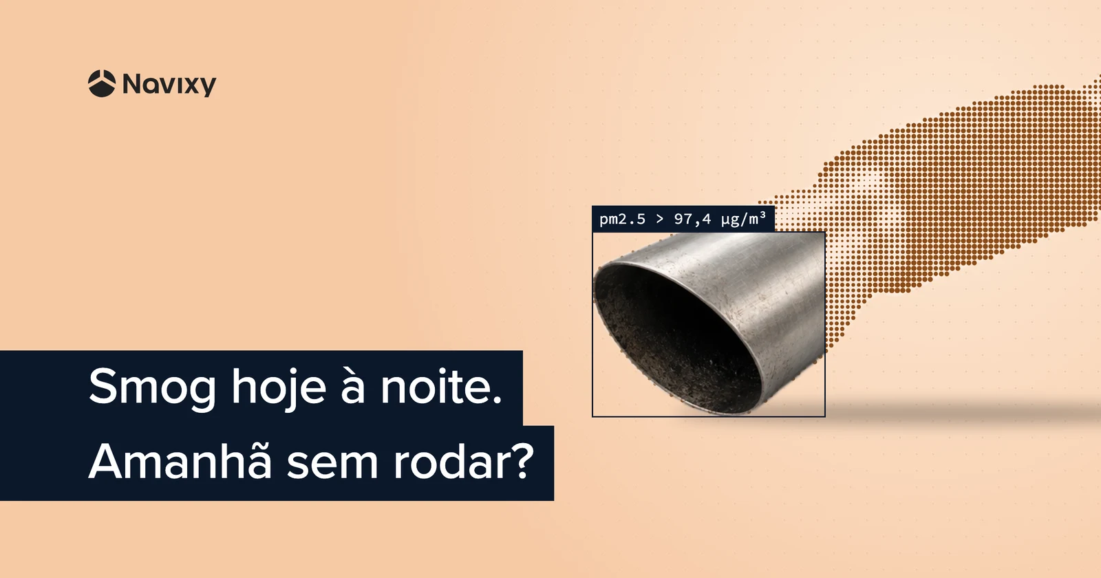 Evite multas na frota com alertas automáticos de qualidade do ar no Navixy