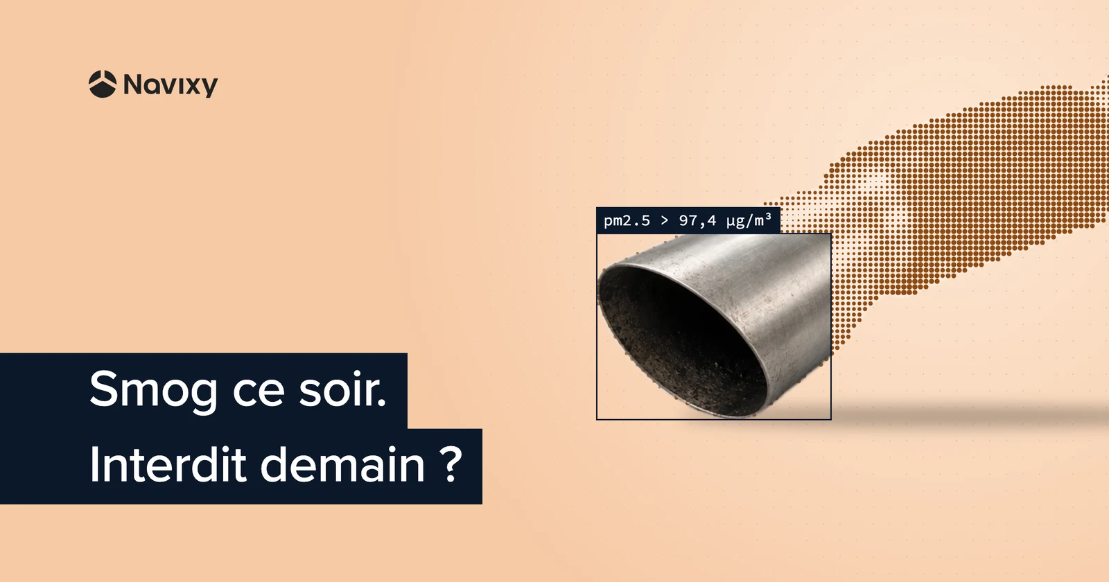 Prévenez les amendes grâce aux alertes de qualité de l'air