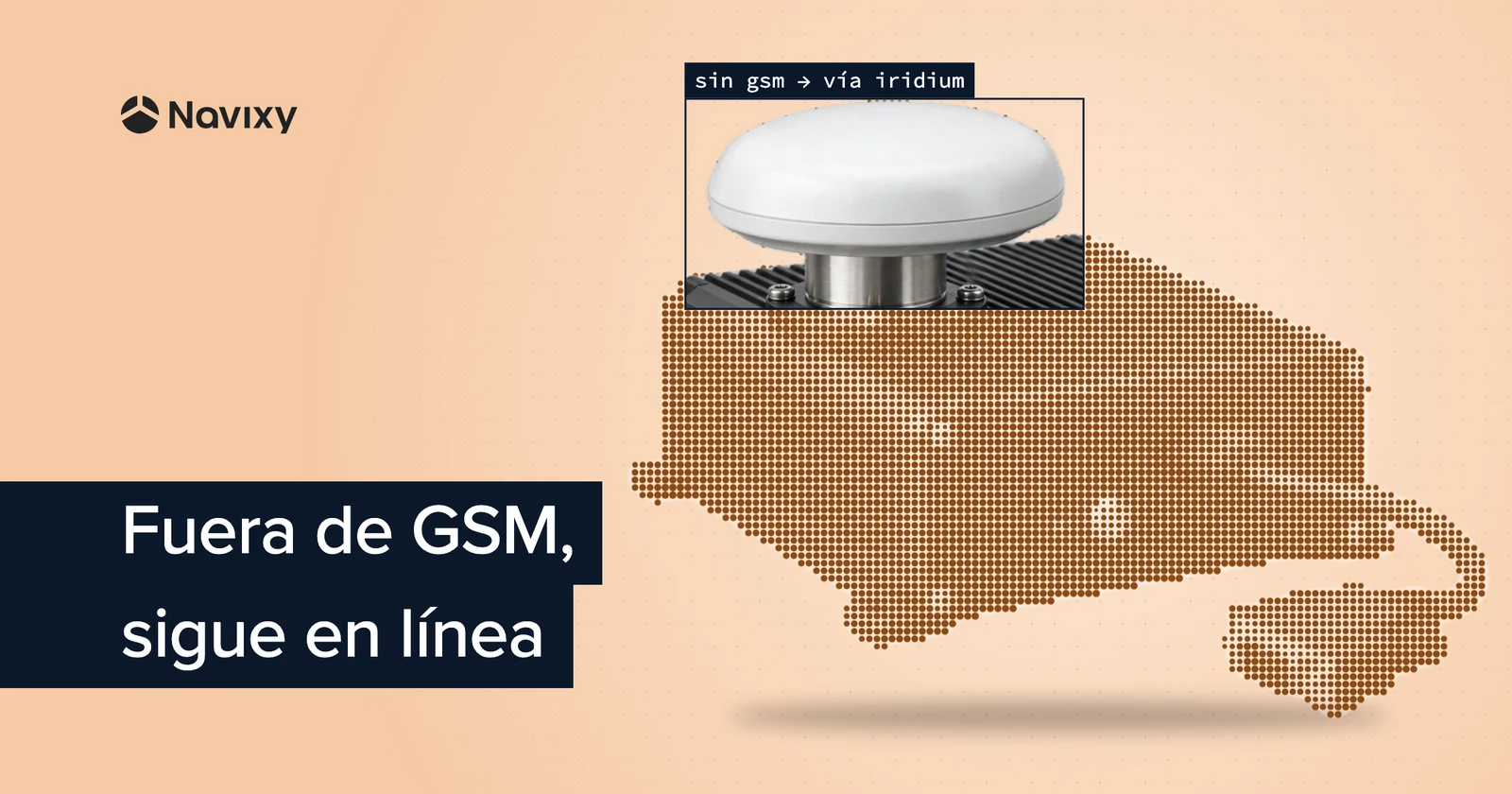 Iridium accesible para proveedores de rastreo GPS