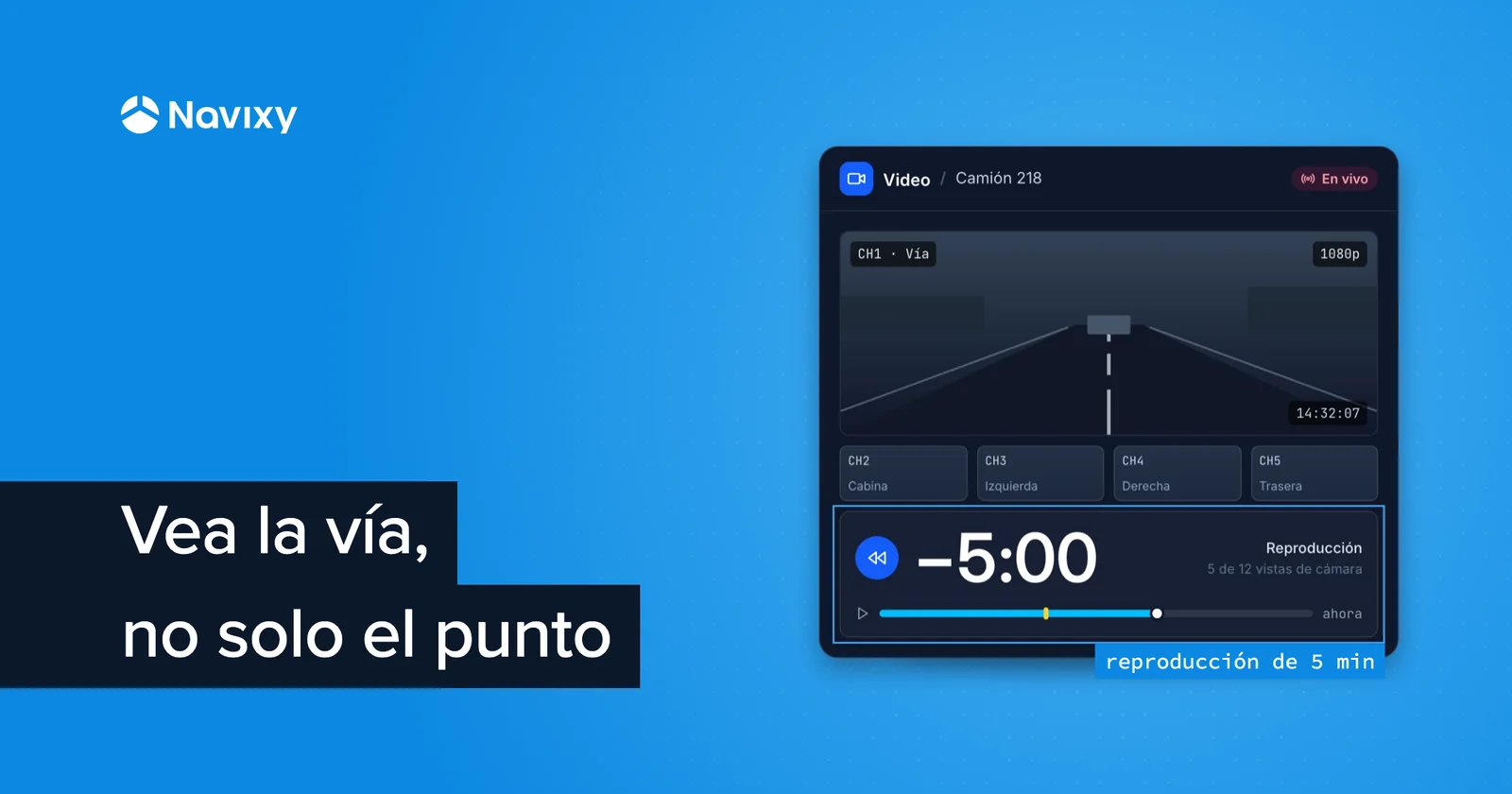 Video streaming ahora disponible con Navixy