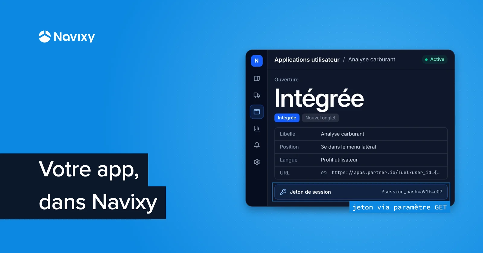 Faites travailler Navixy pour vous : Présentation des applications utilisateur
