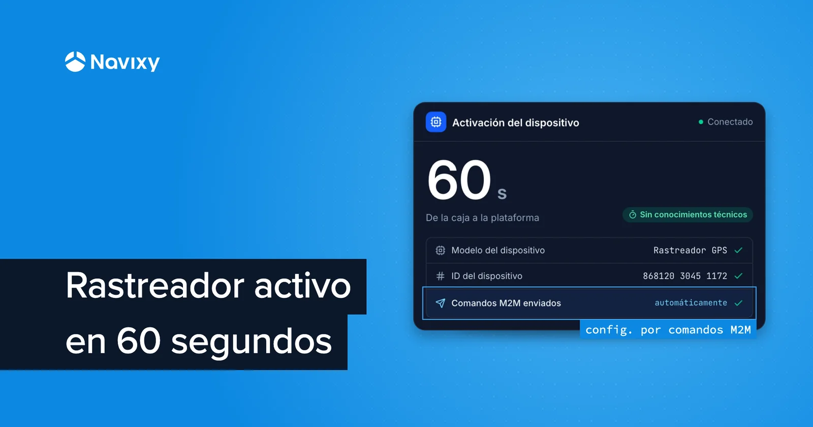 ¿Cómo activar un dispositivo de rastreo GPS en 60 segundos?
