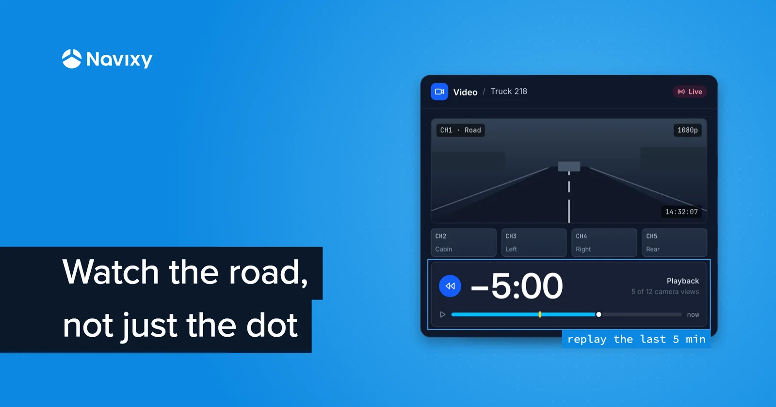 Video streaming now available with Navixy