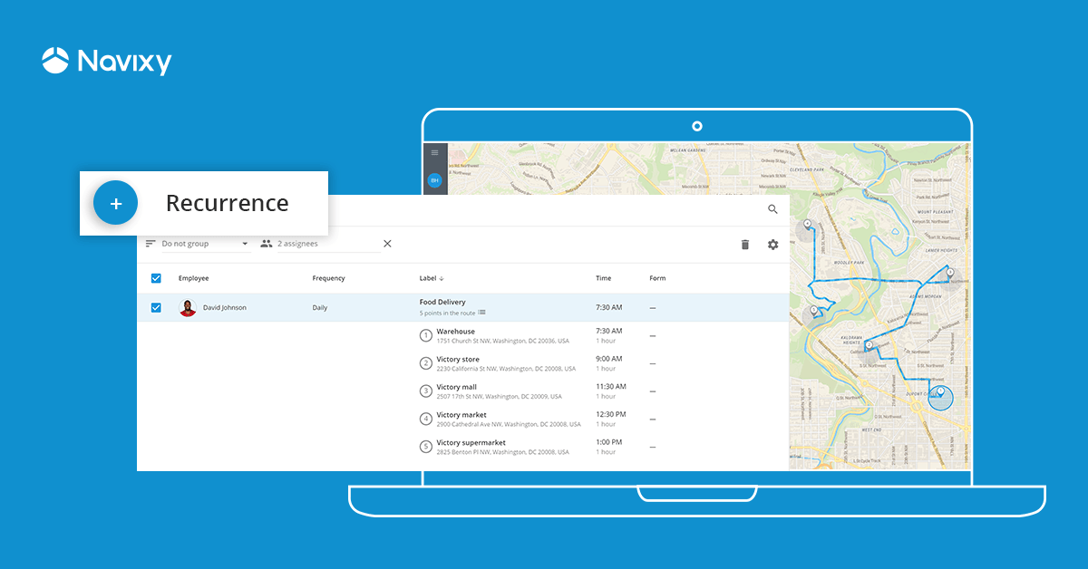 Automation of Recurring Routes: New Feature for Effective Planning