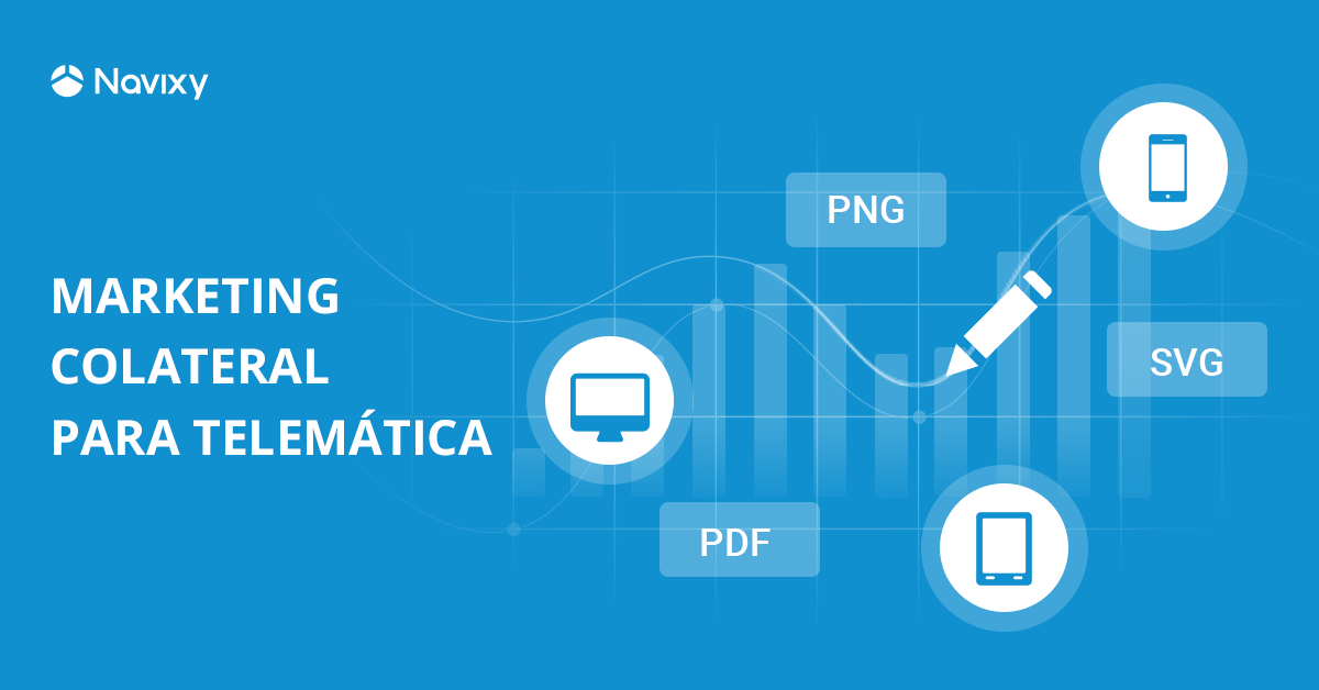 Marketing Colateral para los socios de rastreo GPS y telemática