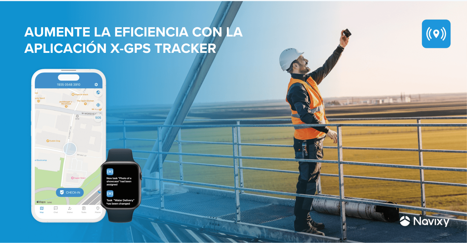 Operaciones en campo en la construcción: Aumente la eficiencia con la aplicación X-GPS Tracker