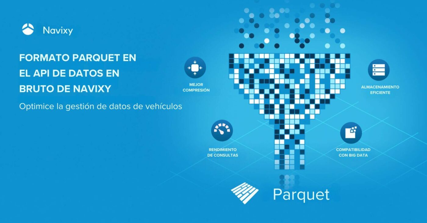 Formato Parquet para telemática: Cómo optimizar la gestión de datos de vehículos con el API de Navixy