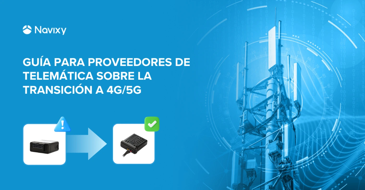 Guía para proveedores de telemática sobre la transición a 4G/5G