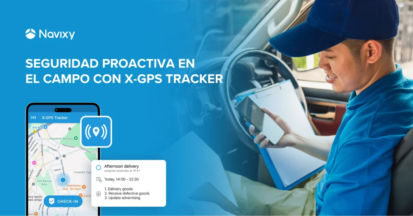 Seguridad proactiva en el campo con X-GPS Tracker: refuerce la protección y mitigue riesgos